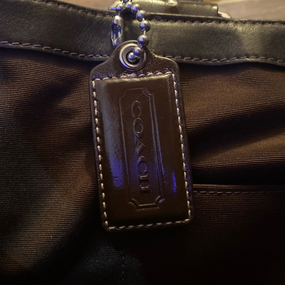 Coach Soho Pleated Signature Tote Shoulder Handbag - Picture 8 of 10